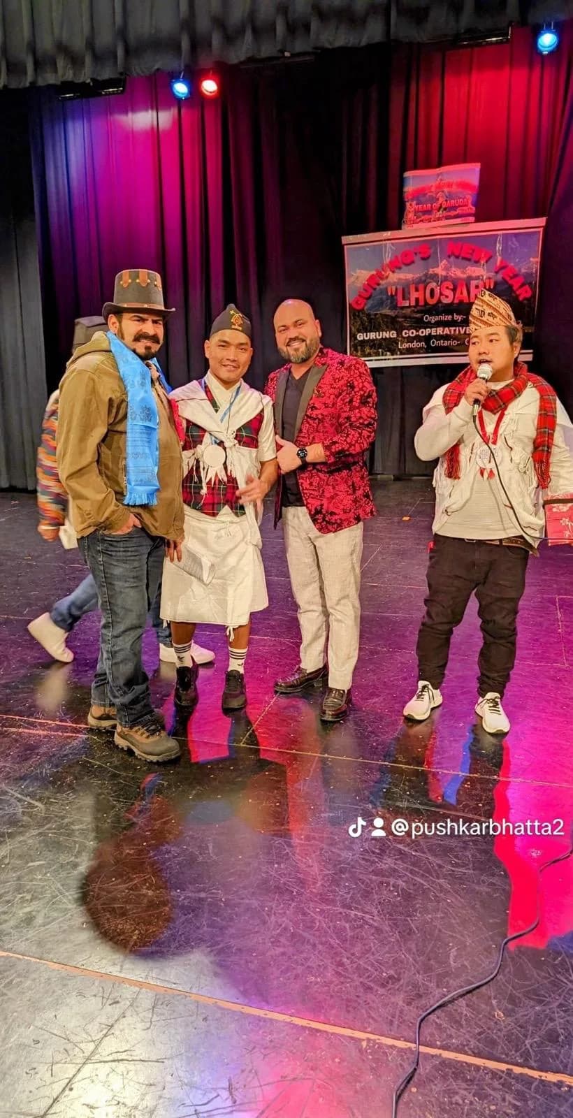 गुरुङ समाज द्वारा Canada मा सम्मानित
