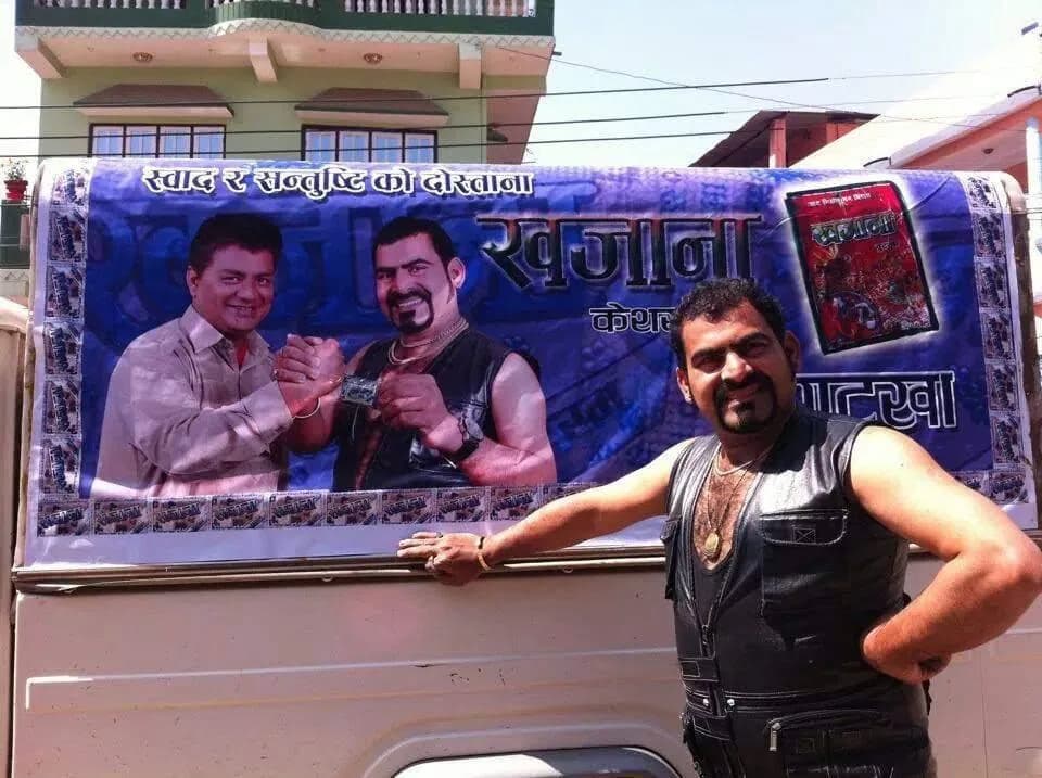 Brand ambassador of खजाना गुट्खा